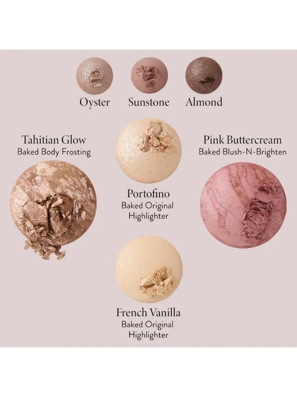 Full Face Baked Makeup Palette - Versatile Shades for Flawless Looks